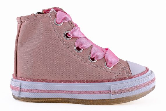 ΠΑΙΔΙΚΑ SNEAKERS YUP ΣΑΤΕΝ ΚΟΡΔΟΝΙΑ PINK