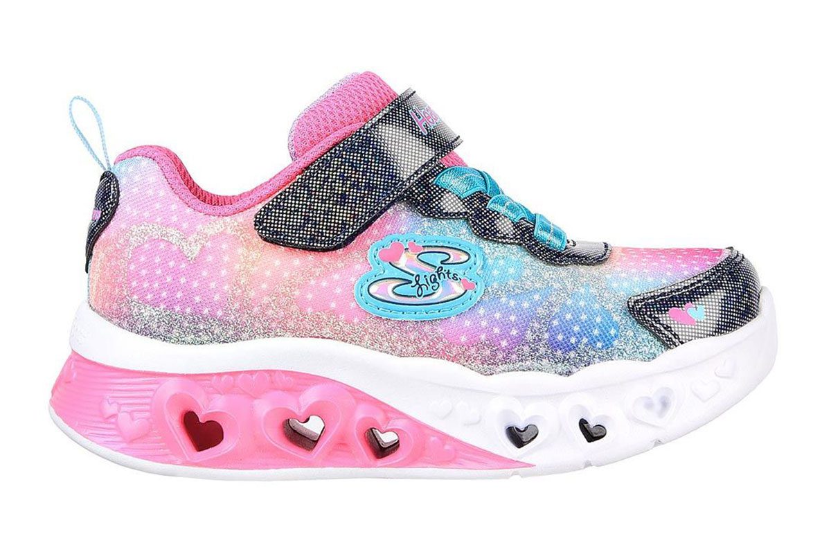 ΠΑΙΔΙΚΑ ΑΘΛΗΤΙΚΑ SKECHERS 302315N NVMT FLUTTER HEARTS SIMPLY LOVE ΜΕ ΦΩΤΑΚΙΑ PINK