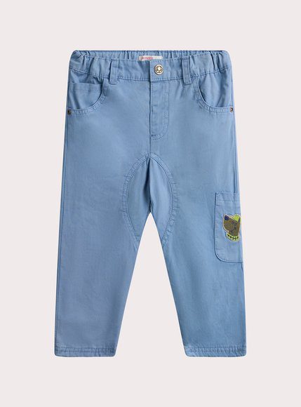 Βρεφικό Παντελόνι Για Αγόρια Sky Blue Denim