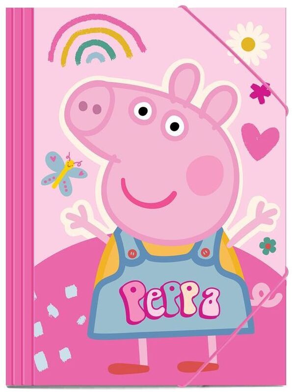 Peppa Pig Φάκελος Λάστιχο 25x35